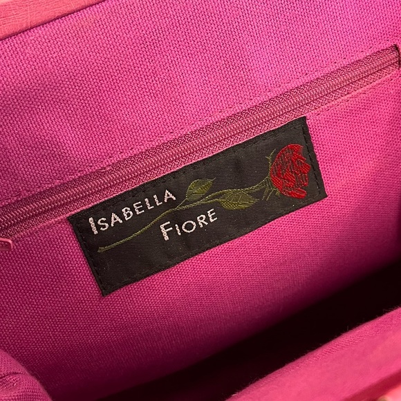 Gorgeous Vintage Isabella Fiore Purse Handbag Clutch Floral Embellished Beaded - Picture 8 of 8